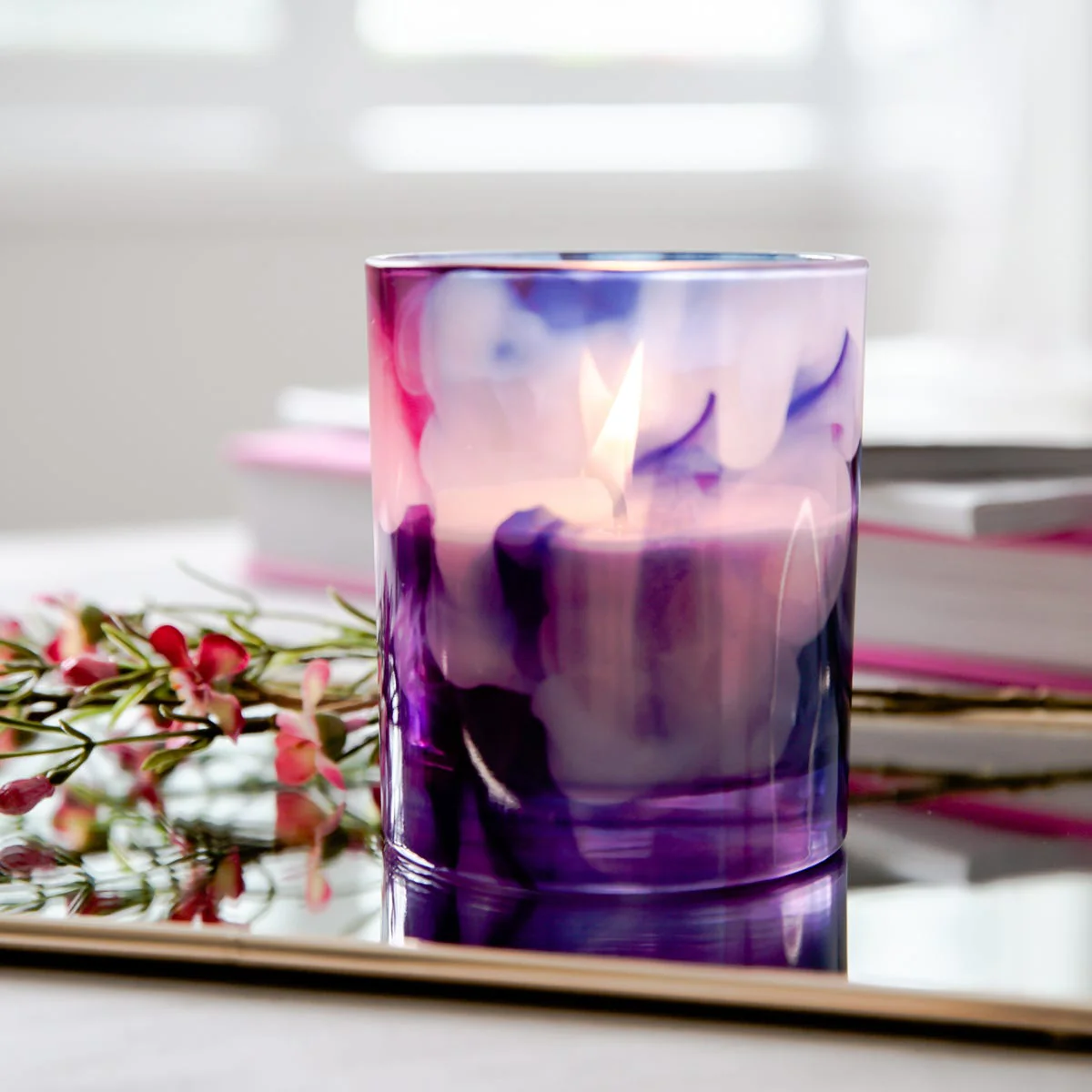 Oxford Candle Jar - Peri Purple - Large - 1 of - Image 2