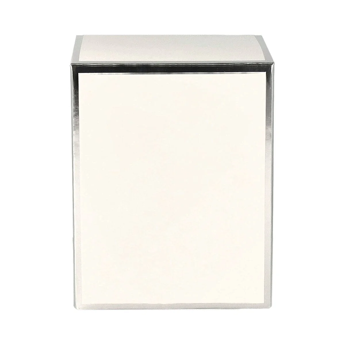 Candle Box - No Window - White with Silver Edge - Medium - 12 - Image 2