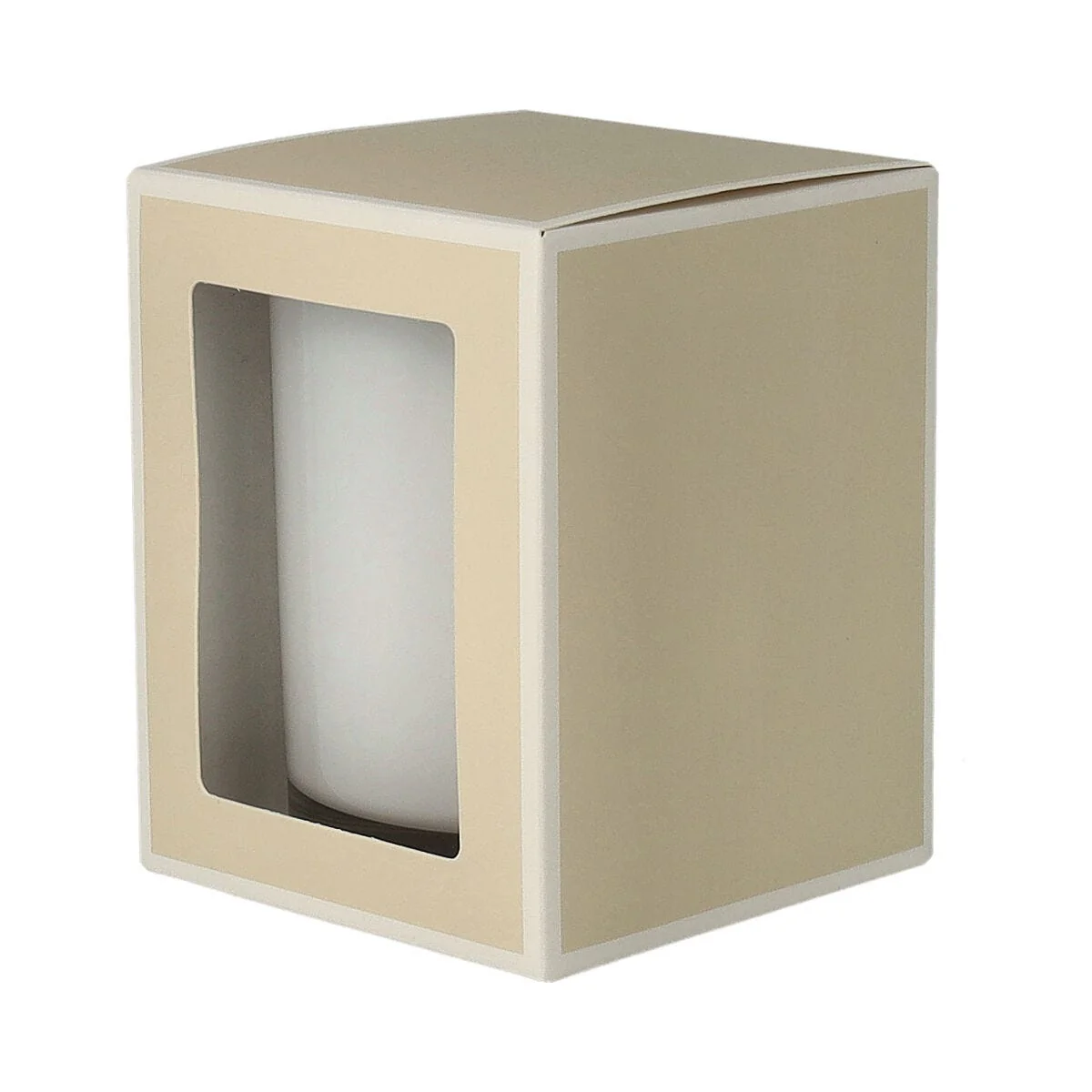 Candle Box - Window - Beige - XL - 12