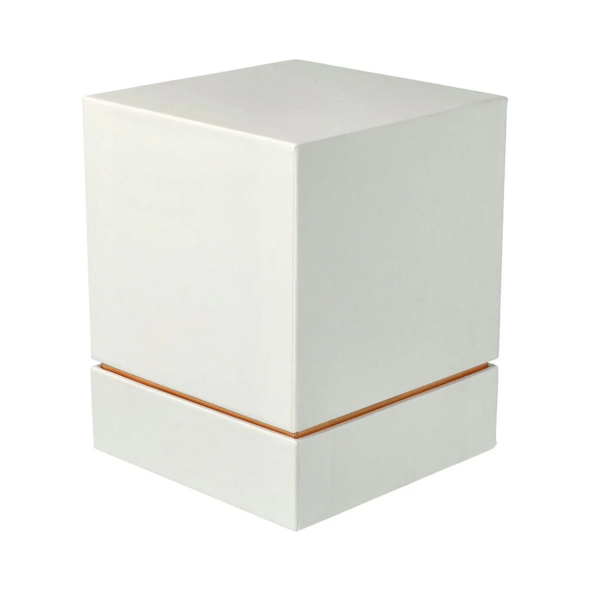 Luxe Candle Box White with Rose Gold