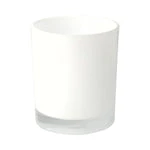 Oxford Candle Jar - Opaque White (Inside Painted)